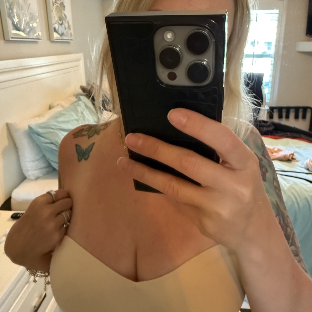 Nude Strapless Bra 34F